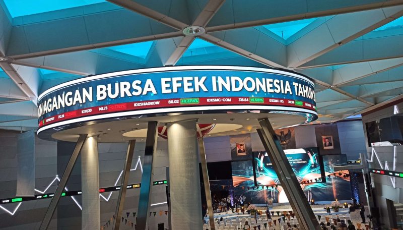 Suasana di Main Hall Bursa Efek Indonesia. Foto: RRI