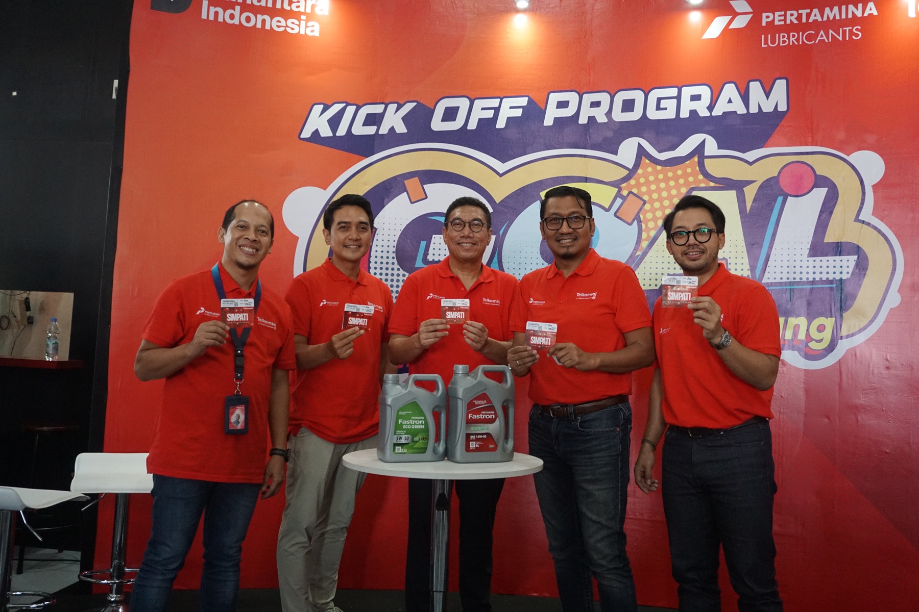 Telkomsel bersama Pertamina Lubricants luncurkan program kolaboratif bertajuk GOAL (Ganti Oli Hadiah Langsung).