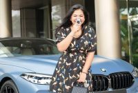 Penampakan mobil BMW M850i xDrive First Edition milik Liana Saputri, putri sulung pengusaha batu bara asal Kalimantan Selatan Andi Syamsyudin Arsyad alias Haji Isam. Foto: Instagram/@lianajhonlin12