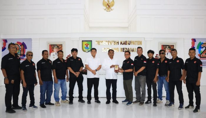 Bupati Sergai Gandeng Forwakum Kawal Pembangunan, Soroti Maraknya “Wartawan Dadakan”
