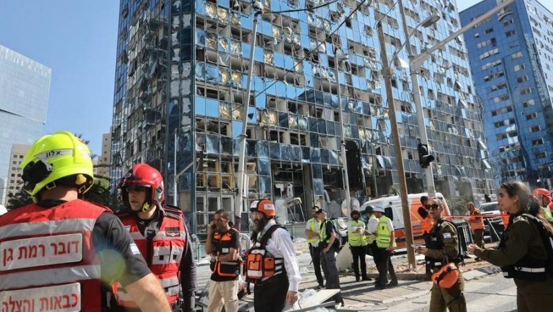 Bursa Efek Tel Aviv (TASE) mengalami kerusakan akibat perang Iran dan Israel. Foto: AFP