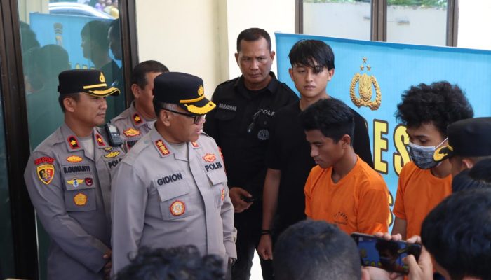 Dua Anggota Geng Motor Sunggal Ditangkap Polisi Usai Begal Sepeda Motor