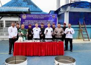 Rutan Kelas I Medan Deklarasi Komitmen Zero Halinar, Musnahkan Barang Bukti dan Gelar Tes Urin Mendadak