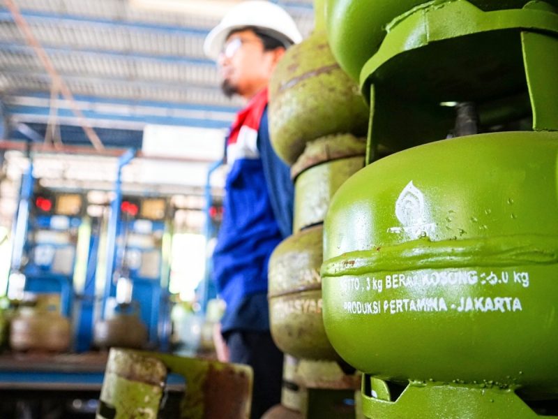 Pertamina Patra Niaga Sumbagut menambah distribusi 146.160 tabung elpiji 3 kilogram di wilayah Sumatera Utara. Foto: Humas Pertamina Patra Niaga Sumbagut