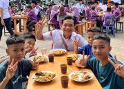 Rutan Kelas I Medan Gelar Kedai Makan Gratis Bersama Anak Yatim