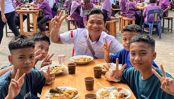 Rutan Kelas I Medan Gelar Kedai Makan Gratis Bersama Anak Yatim