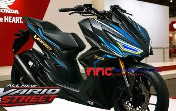 All New Honda Vario Street 160 hadir dengan desain yang mempertahankan unsur sporty dari generasi sebelumnya, namun dengan tambahan sentuhan modern dan elegan.