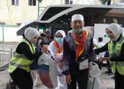 Kloter 14 Debarkasi Medan Tiba di Tanah Air, Satu Jemaah Haji Masih Dirawat di Arab Saudi