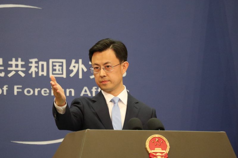 Juru Bicara Kementerian Luar Negeri China Guo Jiakun. Foto: Antara
