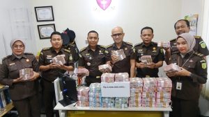 Kejati Sumut Terima Penitipan Kerugian Negara Rp 3,5 miliar dari Terdakwa Korupsi ADD Padangsidimpuan