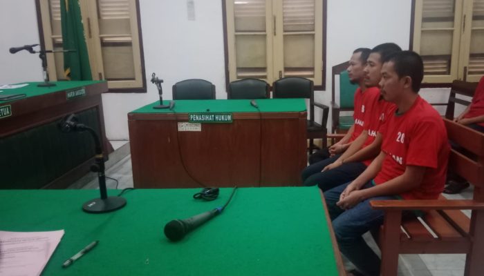 3 Pemuda Asal Aceh Didakwa Sebagai Kurir 151 Kg Ganja,Terancam Hukuman Mati