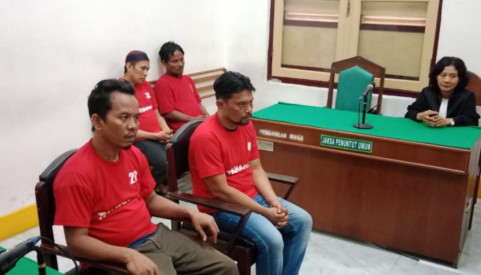 Empat Kurir Sabu 40 Kilogram Dihukum Mati oleh PN Medan