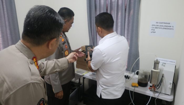 Terbongkar! Polda Sumut Ungkap Pabrik Liquid Vape Narkoba Rp 300 Miliar di Apartemen Mewah Medan