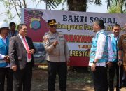 Polrestabes Medan Bangun Fasilitas Air Bersih di Gereja HKBP Nazaret Patumbak dalam Rangka HUT Bhayangkara ke-79