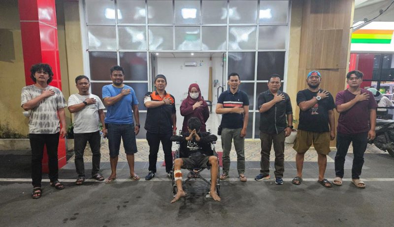 Reskrim Polsek Patumbak menangkap pelaku pencurian sepeda motor milik petugas, Selasa (24/6).