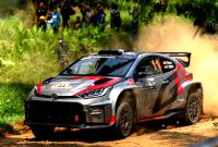 Tim Toyota Gazoo Racing Indonesia (TGRI) melalui pereli Kalimantan Timur Ryan Nirwan, memenangkan ajang Sumatera Utara Rally 2025, di kawasan perkebunan Lonsum Rambong Sialang, Serdang Bedagai, Sumatera Utara. Foto:Istimewa