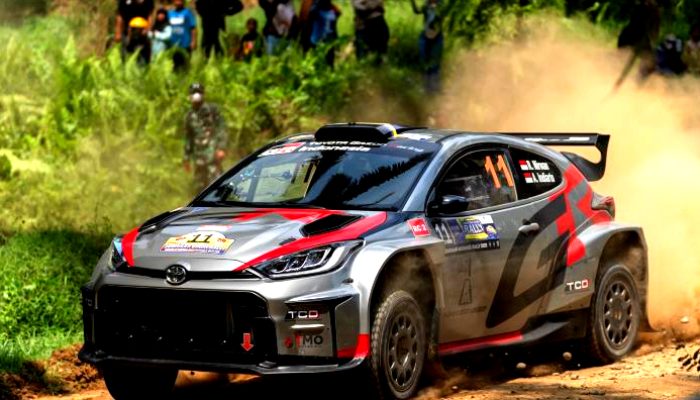 Tim Toyota Gazoo Juarai Sumatera Utara Rally 2025, Tumbangkan Ijeck di Lintasan Rambong Sialang