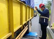 13 Truk ODOL Ditindak di Tol Indrapura–Kisaran, Teknologi WIM Siap Diterapkan