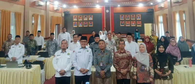 Kemenag Sumut dan BBPSU berkolaborasi menguji kemahiran berbahasa Indonesia di lingkungan madrasah, Selasa (24/6).