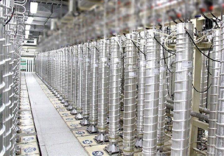 Silinder berisi uranium di fasilitas nuklir Fordow, Iran. Foto: IRNA
