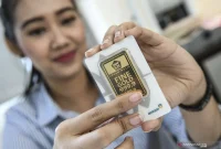 Harga emas hari ini di Pegadaian  terdapat produk Antam, Galeri 24 dan UBS di perdagangan Rabu 4 Juni 2025