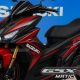 All New Suzuki Satria 180RR Desainnya sangat tajam dan modern, sekilas motor ini mirip motor sport fairing namun tetap ringan dan gesit, khas bebek underbone.