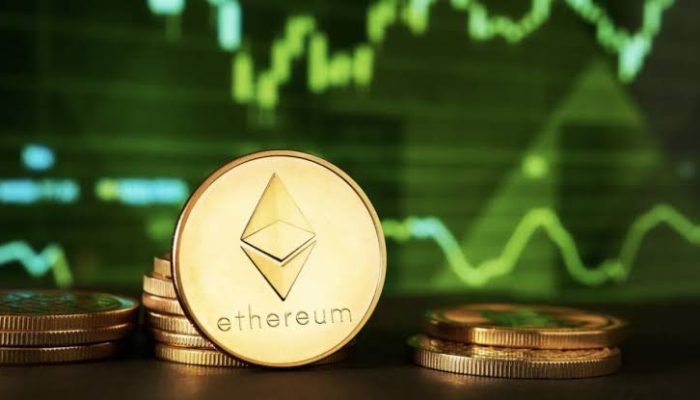 Harga Ether (ETH) Kembali Naik Sentuh Level Tertinggi di Angka US$2.827