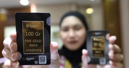 Harga Emas Antam Termurah Dibanderol Rp 1.025.000 di perdagangan Selasa 17 Juni 2025 harga emas batangan bersertifikat Antam keluaran Logam Mulia PT Aneka Tambang Tbk (ANTM) mengalami penurunan di pasar spot.