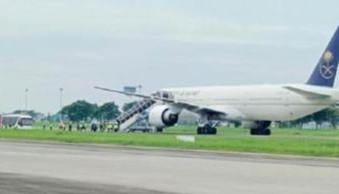 Ancaman Bom, Pesawat Saudi Airlines Mendarat Darurat di Bandara Kualanamu