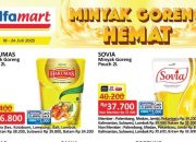 Promo Super Hemat di Alfamart dan Superindo Weekday 21-24 Juli 2025 Terbaru: Minyak Goreng Murah Ukuran 2 Liter