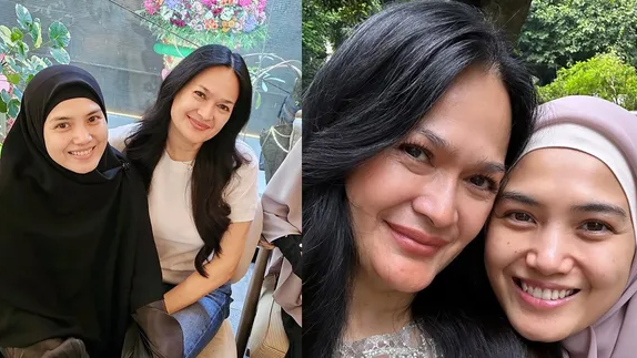 Potret Kompak Donna Harun dengan sang menantu, Herfiza Novianti. Foto: Instagram/donnaharunofficial