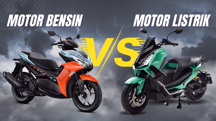Motor listrik vs motor BBM