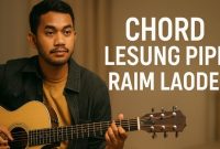 Chord Lesung Pipi Raim Laode lagu menciptakan nuansa hangat dan personal. Gambar ini menggambarkan kesederhanaan dan kedalaman emosional lagu Lesung Pipi.