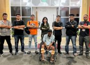 Rampok Kalung Mertua Sendiri, Pomo Dilumpuhkan Polisi di Medan Area