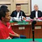 Dua terdakwa kasus penjambretan, menjalani sidang di PN Medan, Rabu (30/7/2025).