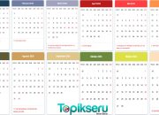 Rencanakan Liburan dari Sekarang! Ini Kalender 2026 Lengkap dengan Tanggal Merah