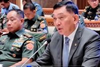 Menteri Pertahanan Sjafrie Sjamsoeddin.