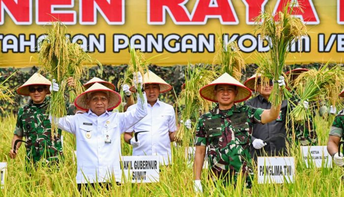 Panglima TNI Lepas Beras 40 Ton untuk Dapur Makan Bergizi Gratis di Sumut