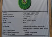 PN Medan Tegaskan Peran CV Pelita Buana Bukan Pengawas Proyek Rp 17,65 Miliar