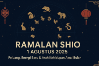 Ramalan Shio Hari ini 1 Agustus 2025