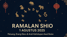 Ramalan Shio Hari ini 1 Agustus 2025