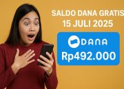 Saldo DANA Gratis 16 Juli 2025 Cair Rp492.000! Begini Cara Klaimnya Tanpa Aplikasi