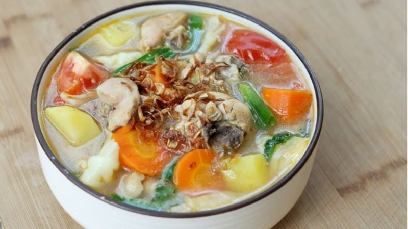 Sup ayam rempah