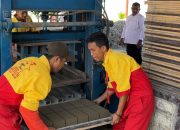 200 Ribu Paving Blok Karya Warga Binaan Rutan Kelas I Medan Laris Manis