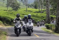 Honda ADV 160 menjadi salah satu rekomendasi motor matik untuk medan pegunungan.