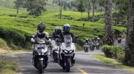 Honda ADV 160 menjadi salah satu rekomendasi motor matik untuk medan pegunungan.