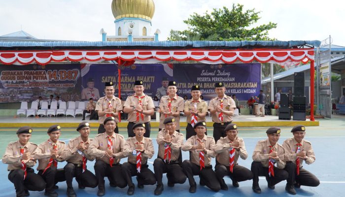 10 WBP Rutan Kelas I Medan Ikuti Perkemahan: Tangguh Dalam Cobaan, Tumbuh Dalam Pembinaan