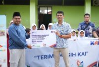 Penyerahan TJSL PT KAI Sumut