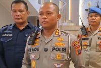 Kasatlantas Polrestabes Medan, AKBP I Made Parwita saat memberikan keterangan, Senin (28/7/2025).