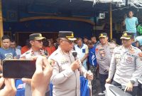 Kapolrestabes Medan, Kombes Pol Gidion Arif Setyawan memaparkan kasus tangkapan komplotan begal sadis, Selasa (29/7/2025).